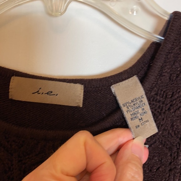 Women’s i.e. sweater set cardigan size M - Picture 12 of 15